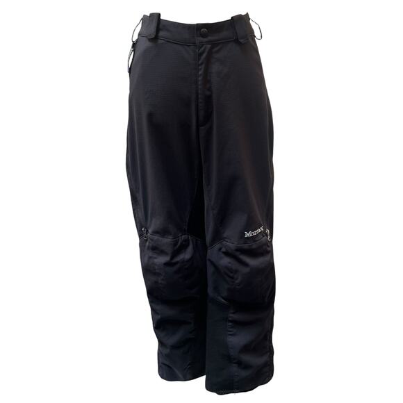 Marmot Pants - Marmot Women's Small Ski Snowboard Pants Black Padded Knee Windstopper Snow Pant